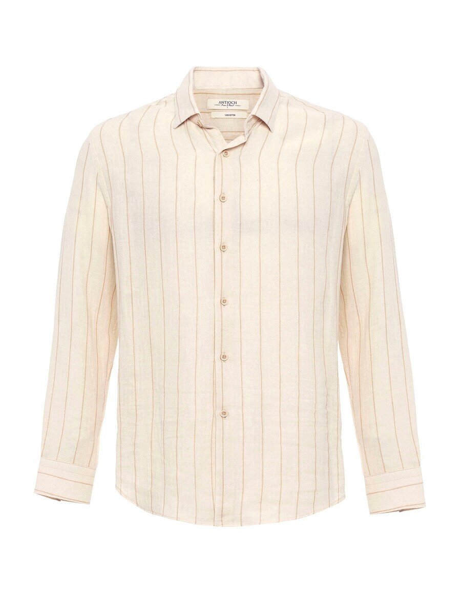 

Повседневная рубашка Antioch Regular fit Button Up Shirt, цвет beige/dark beige
