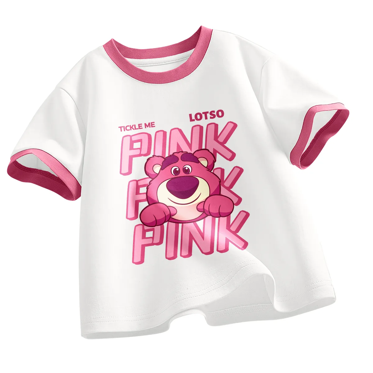 Футболка для детей Crew Neck Moderate Disney, di moon bunny белый фиолетовый — фото 3