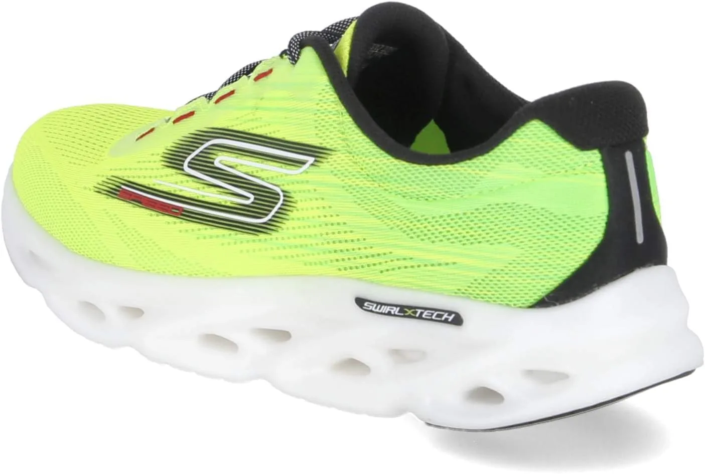 Мужские низкие кроссовки Skechers GO Run Swirl Tech Speed, желтая сетка, размер: 44, цвета на выбор: желтый, желтый — фото 3