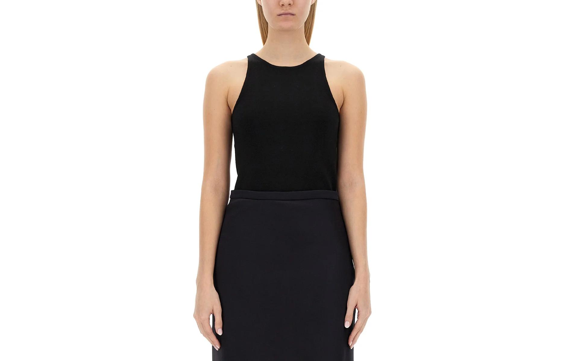 

Макс Мара Безрукавка с круглым вырезом MaxMara, черный