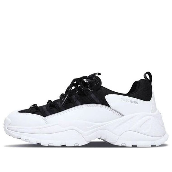 Кроссовки kozmiks low-top running shoes black/white Skechers, черный