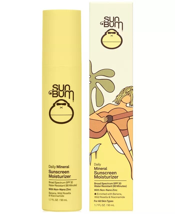 

Ежедневный минеральный солнцезащитный увлажняющий крем SPF 30 Sun Bum