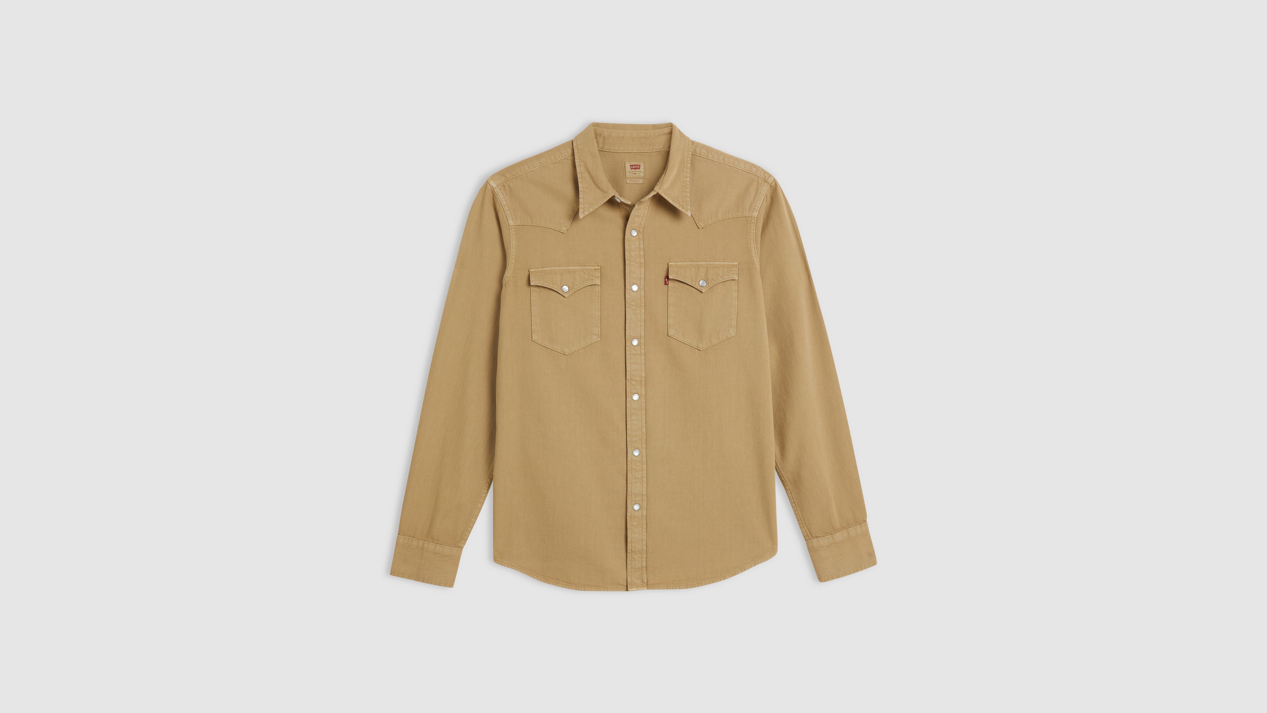 

Классическая рубашка в стиле вестерн-стандарт Levi's, цвет Luka Harvest Gold - Tan