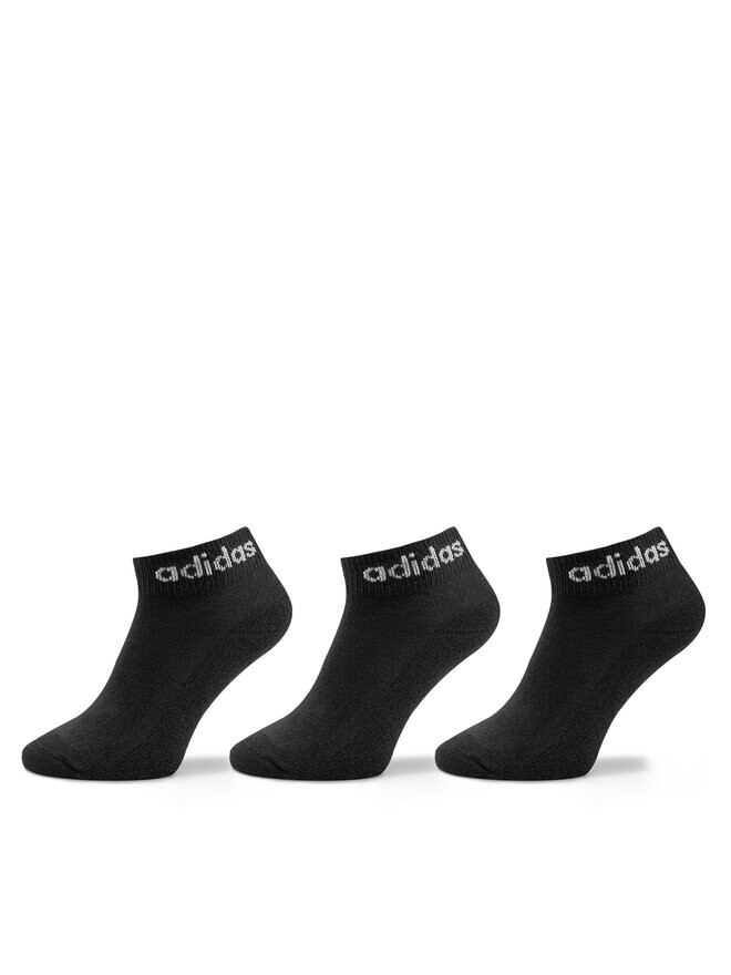 

Носки Linear Ankle Socks Cushioned Socks 3 Pairs adidas, черный