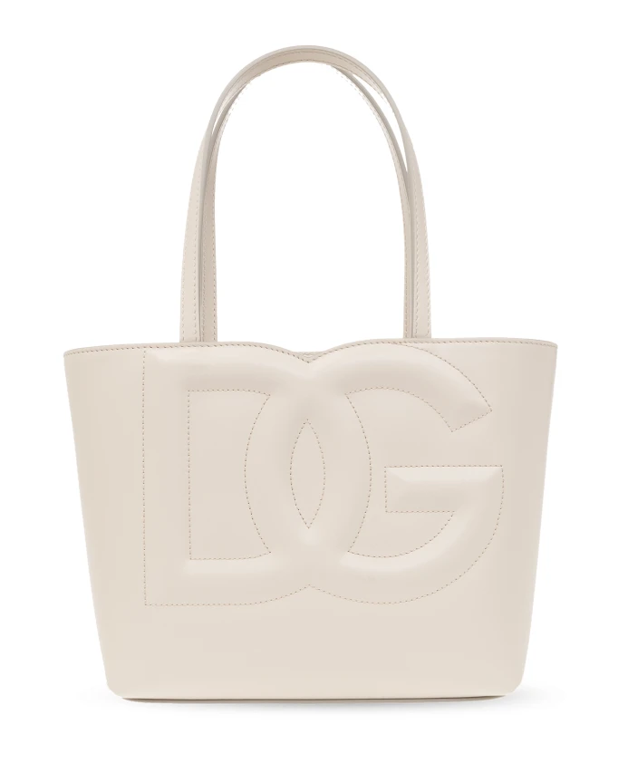 

Сумка Шоппер с логотипом Dolce & Gabbana, бежевый