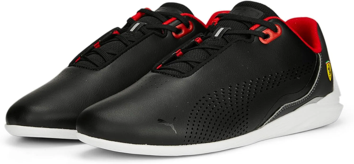 Мужские кроссовки PUMA Ferrari Drift Cat Decima, Puma Black Puma White Asphalt — фото 4