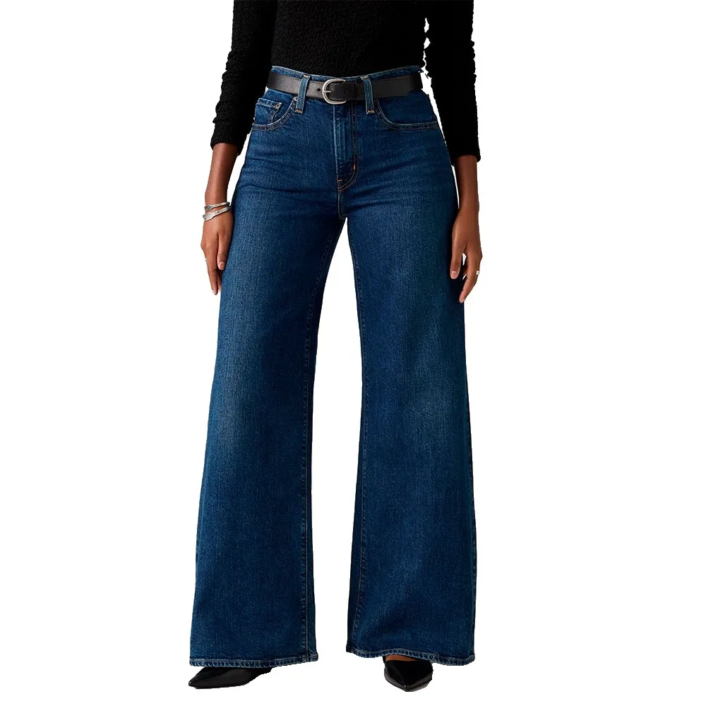 

Джинсы Levi's 728 Wide Leg high waist, синий