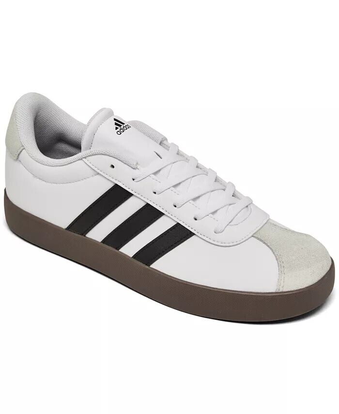 Повседневные кроссовки Big Kids VL Court 3.0 от Finish Line Adidas, белый — фото 4