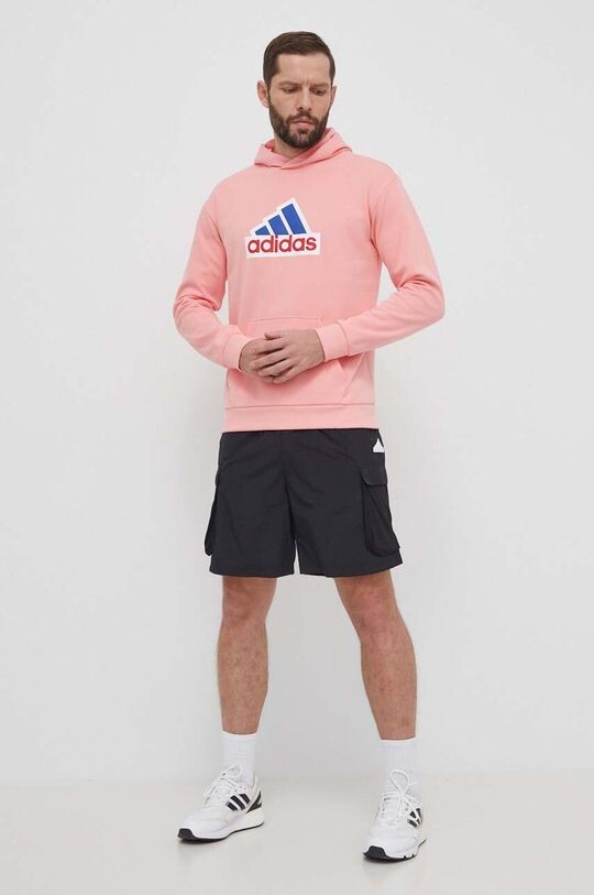 Толстовка adidas, роза — фото 2