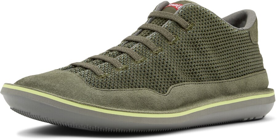 

Высокие кеды CAMPER High-Top Sneakers Beetle, цвет light green/dark green