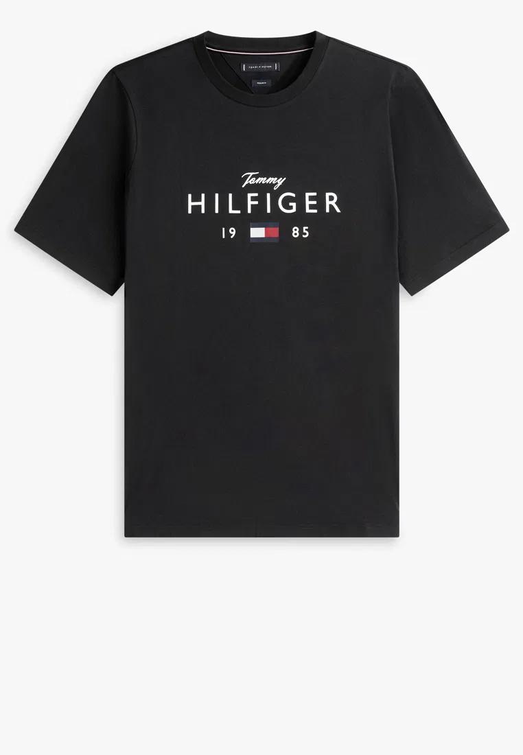 Футболка с коротким рукавом, Big Hilfiger Tee-B, Tommy Hilfiger, черный — фото 4