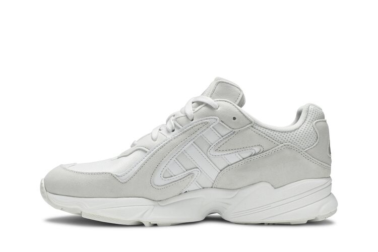 Кроссовки Adidas Yung-96 Chasm 'Crystal White', белый — фото 3