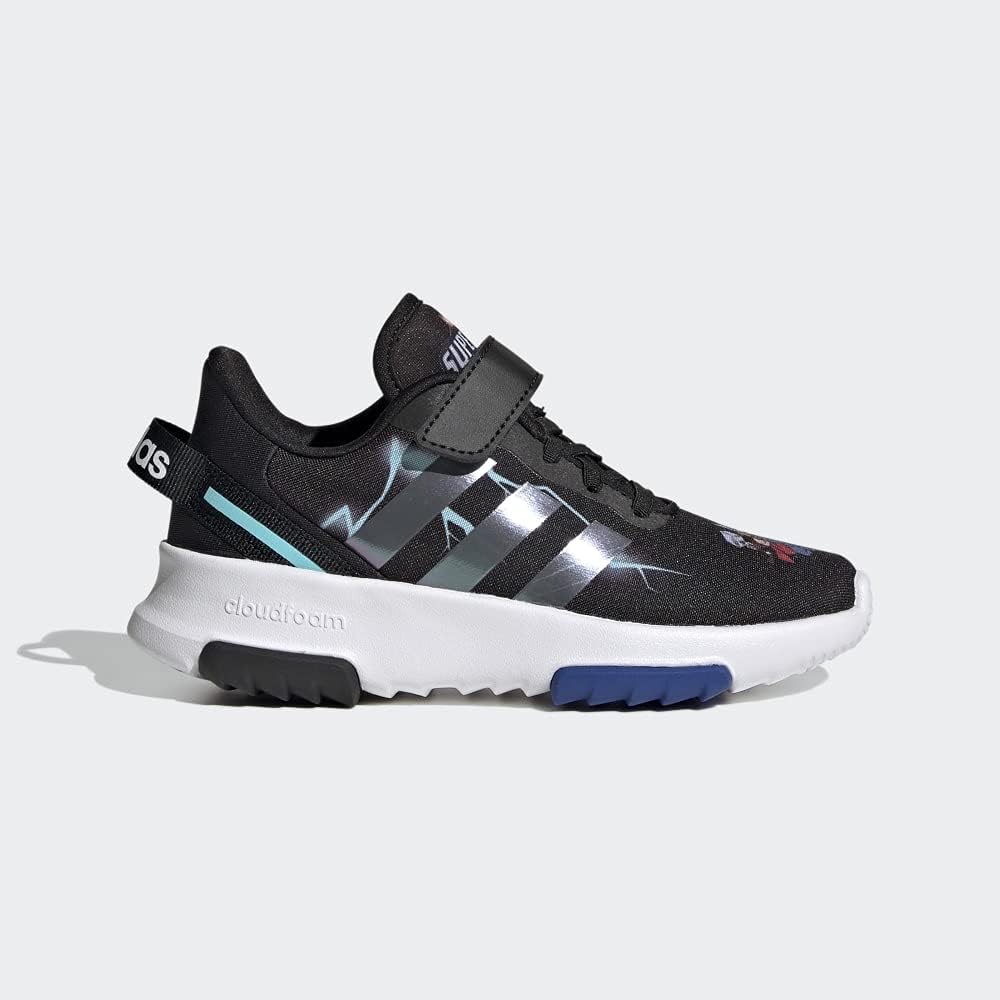 Кроссовки Adidas Tensaur Run для детей и подростков, черный/синий/серый — фото 3