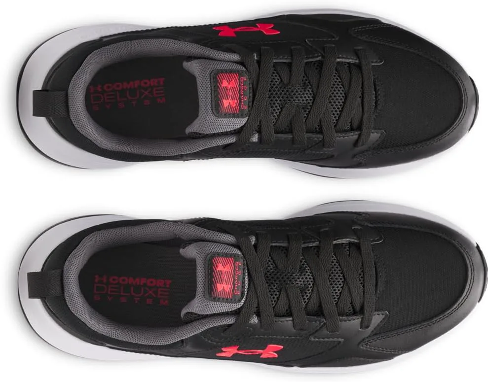 Мужские кроссовки Under Armour Charged Edge, черный/белый/красный — фото 4