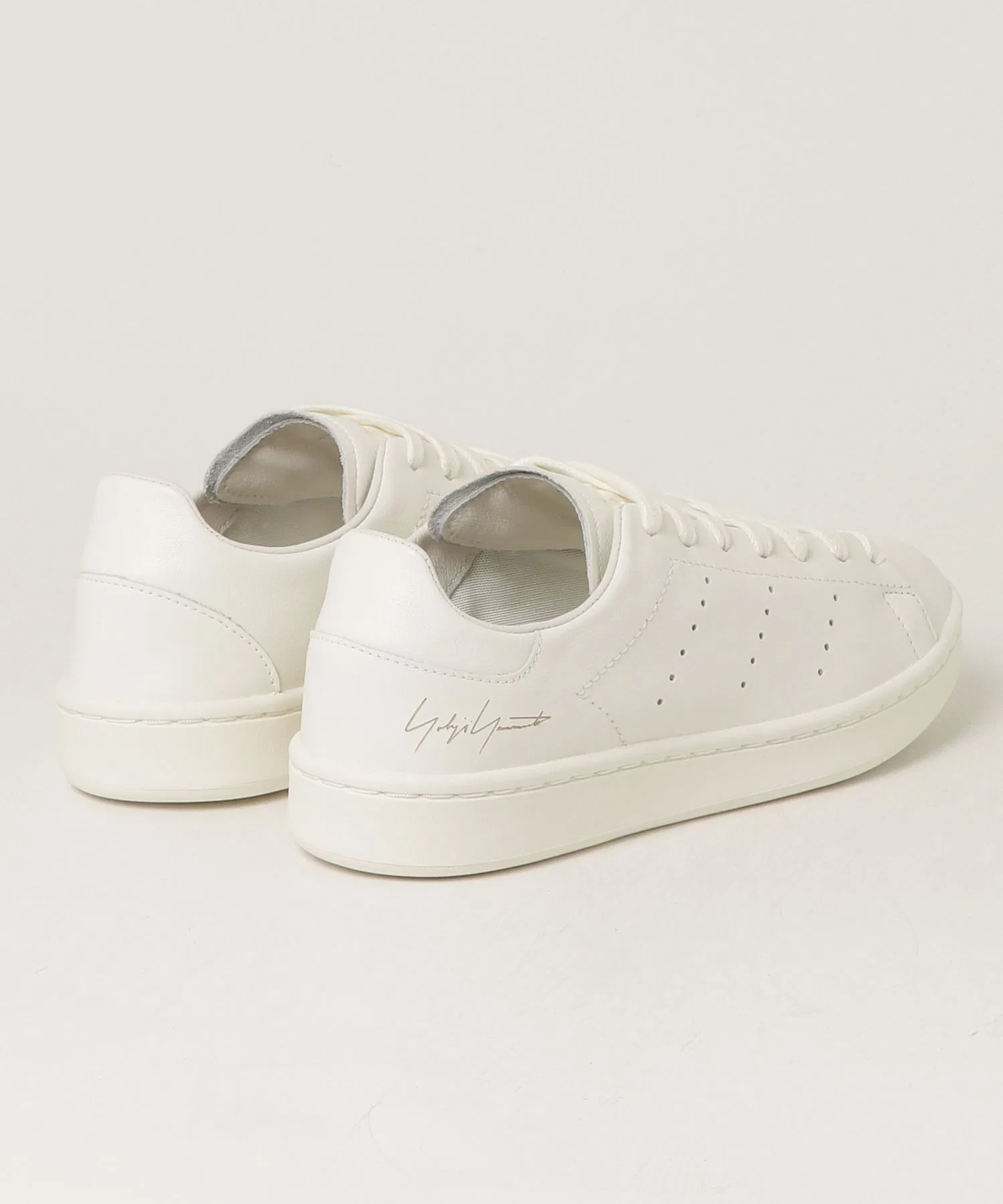 Унисекс кроссовки кожаные Y-3 STAN SMITH белые — фото 3