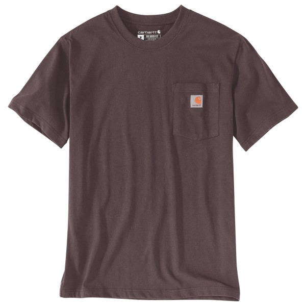 

Футболка с карманом для работы, с короткими рукавами Carhartt, Dark Sepia