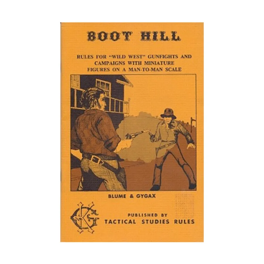 

Boot Hill (1st Edition, 2nd Printing), Boot Hill, мягкая обложка