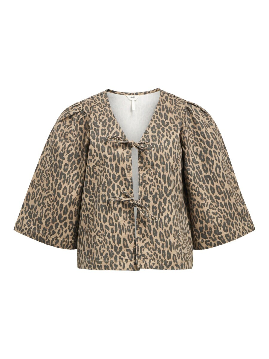 

Блуза OBJECT Blouse, коричневый