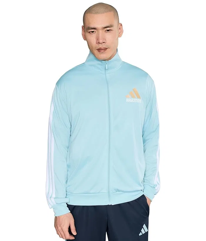 Куртка-ветровка Adidas Argentina OLP Track Top, Icey Blue