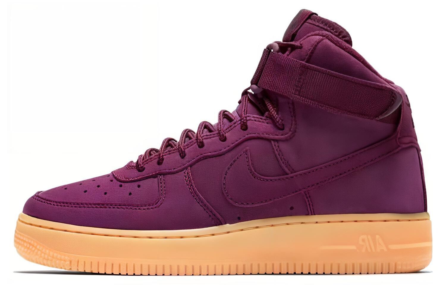 

Кроссовки Nike Air Force 1 High 'WB Bordeaux' GS, фиолетовый