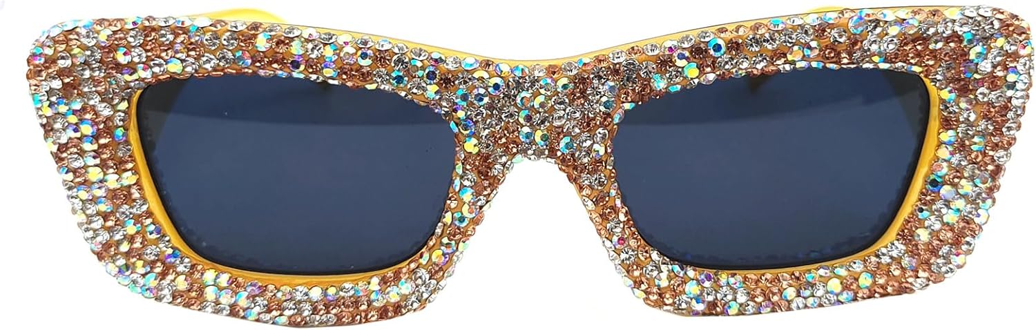 

Женские квадратные солнцезащитные очки с бриллиантами, модные солнцезащитные очки со стразами, оправа с кристаллами, солнцезащитные очки для вечеринок helena, Colorful