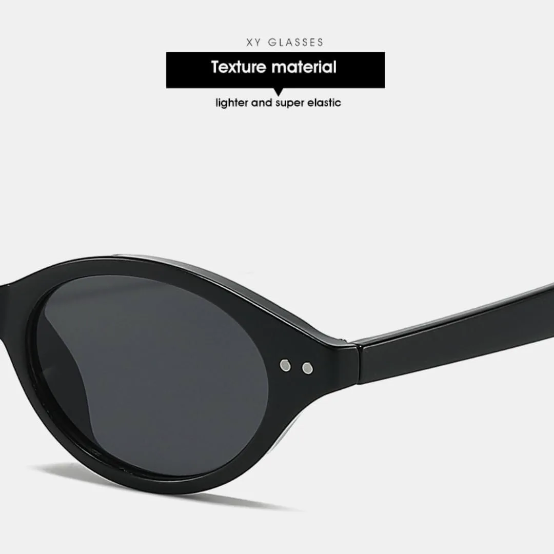 

Женские солнцезащитные очки овальной формы в стиле ретро, ​​конфетные оттенки, защита от УФ-излучения UV400. Мужские солнцезащитные очки HHZZYVY, 13155-c3