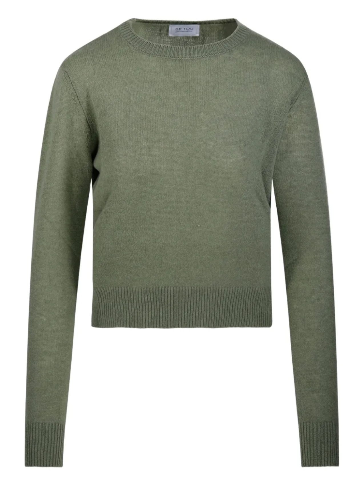 

Шерстяной джемпер BeYou, зеленый