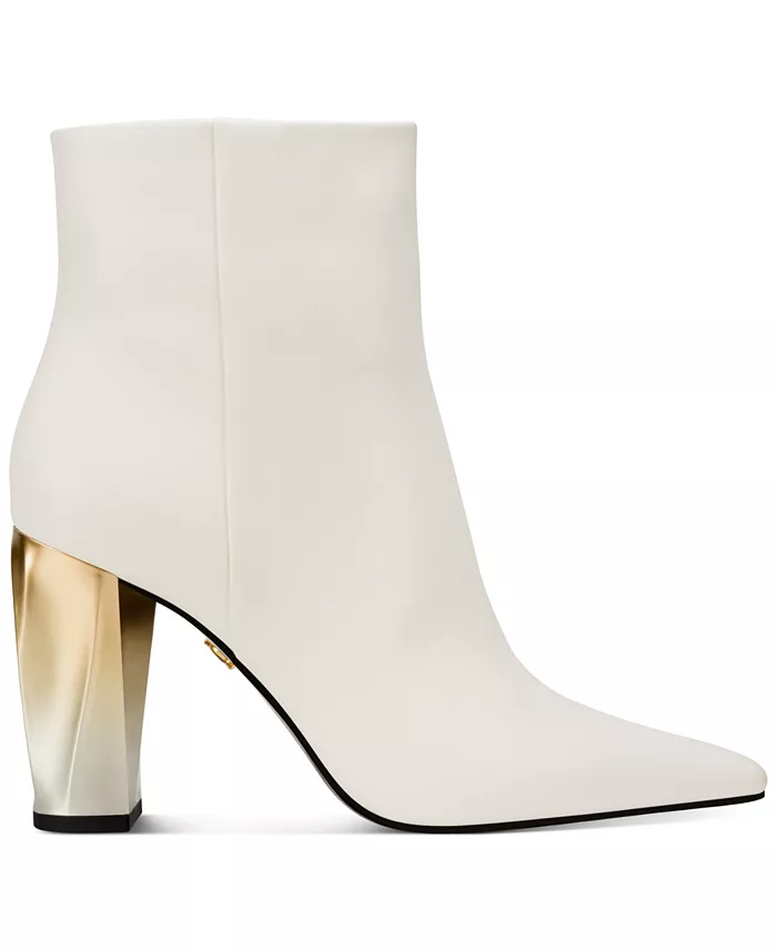 Женские сапоги Sofia на каблуке Donna Karan New York, слоновая кость/кремовый — фото 2