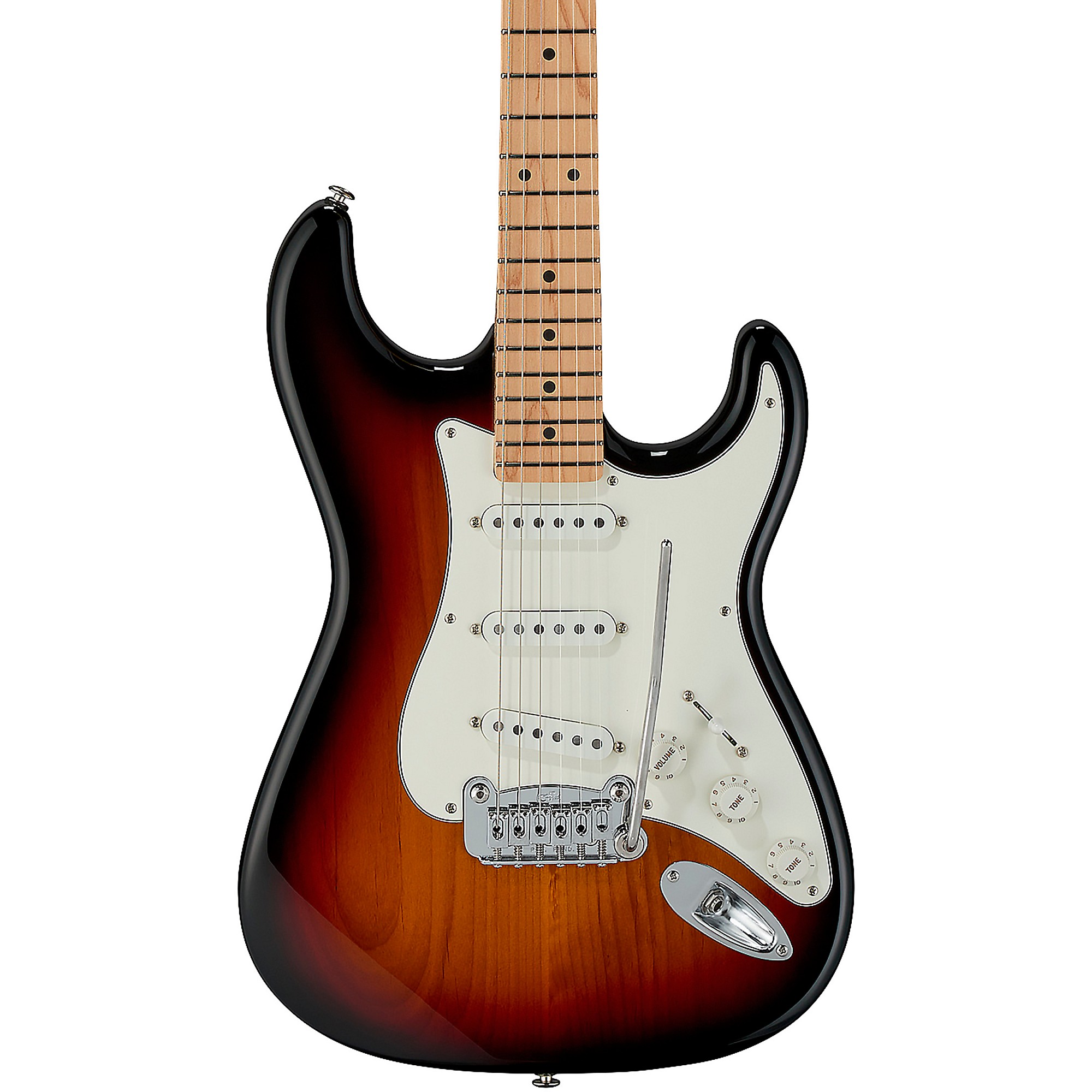 

Электрогитара G&L Fullerton Deluxe Legacy с кленовым грифом 3-Tone Sunburst