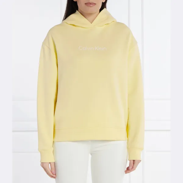 

Толстовка классического кроя с логотипом Hero Calvin Klein, желтый