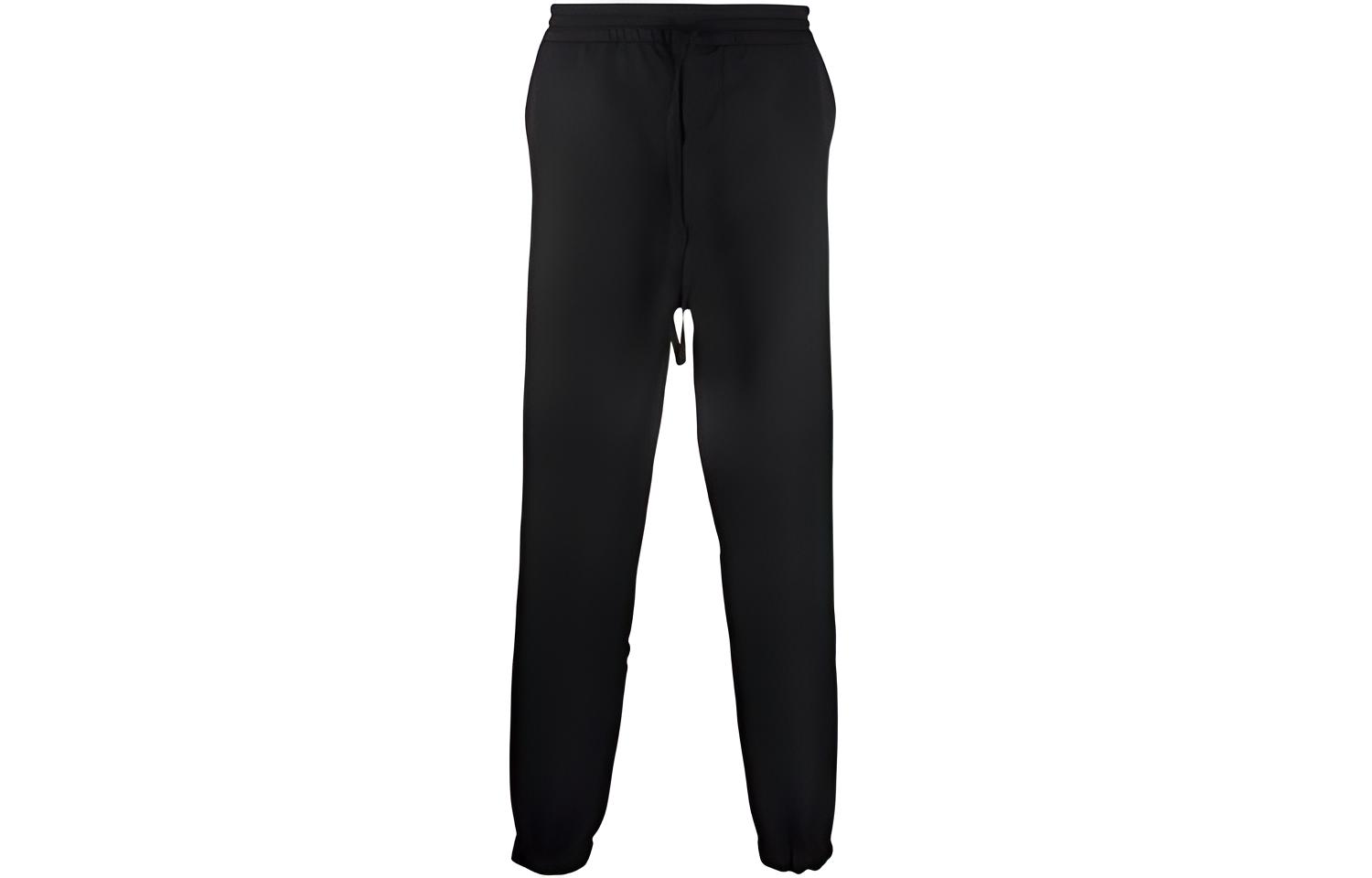 

Высокие брюки прямого кроя Alexander McQueen, черные