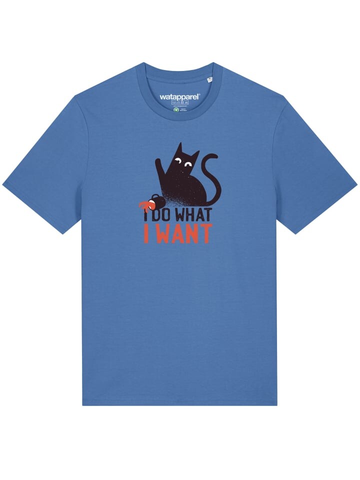

Футболка wat Apparel, цвет bright blue