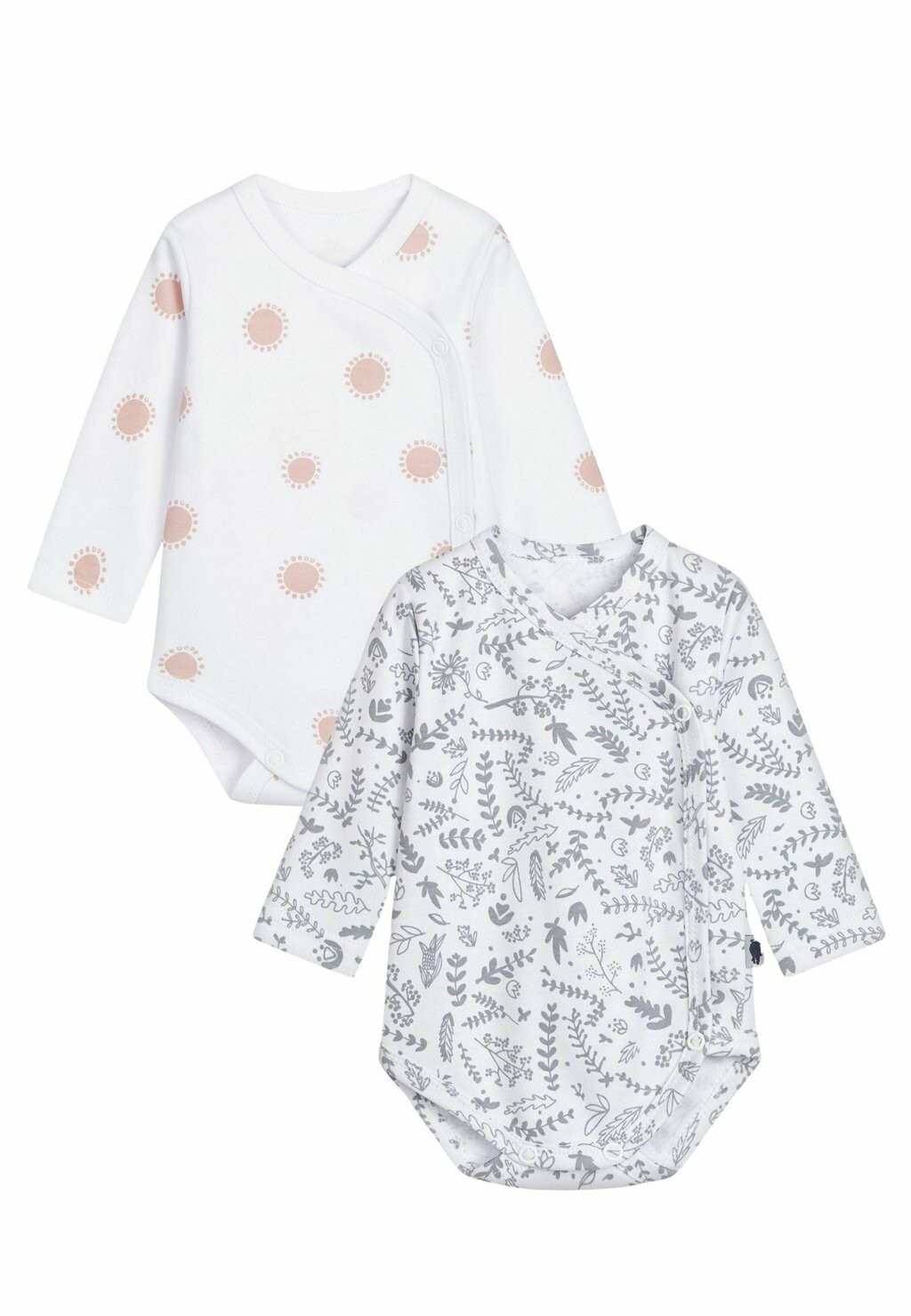 

Боди 2 PACK Pink No More, цвет white grey