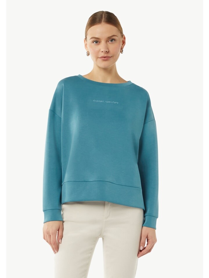 

Толстовка comma CI Sweatshirt langarm, цвет Blau-türkis