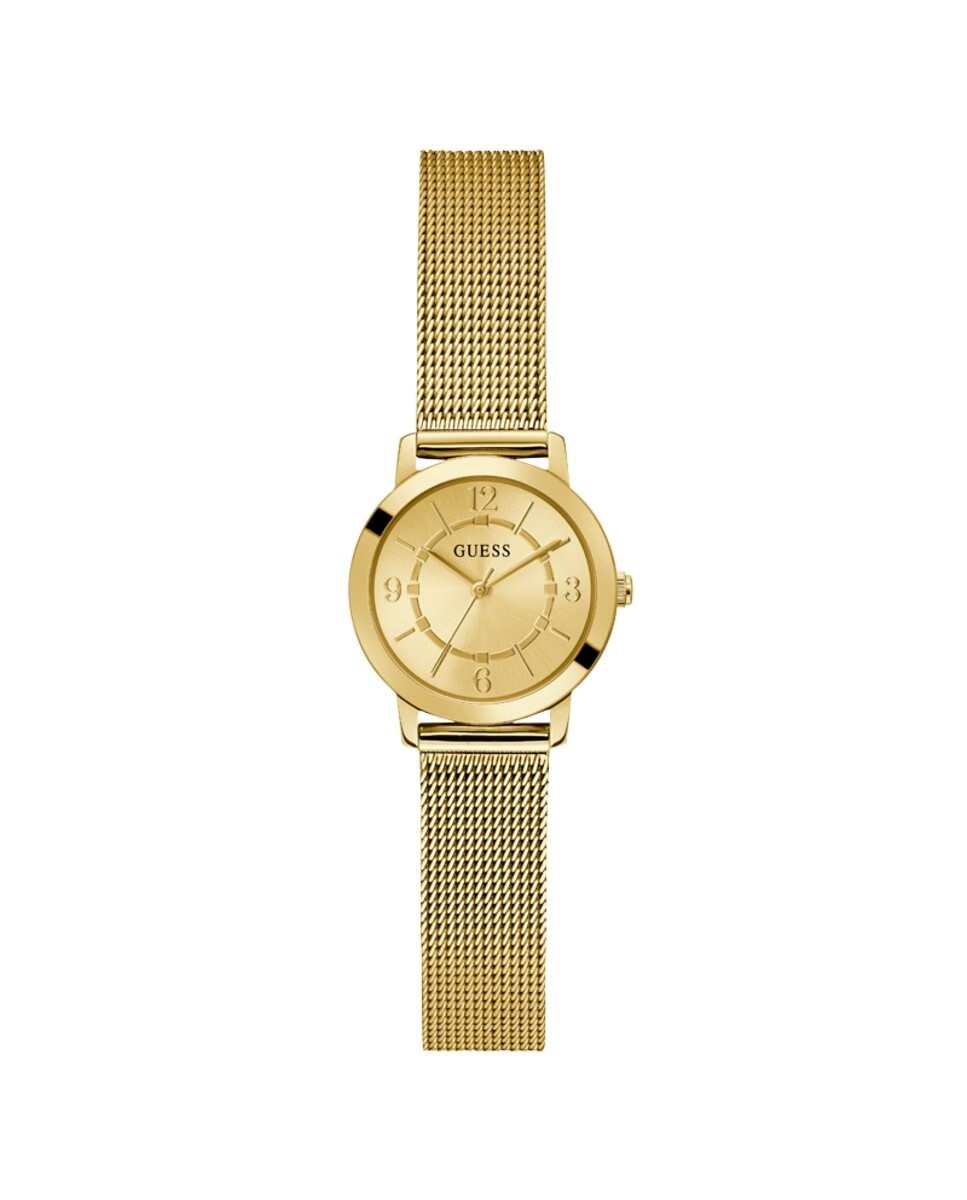 

Женские часы Melody GW0666L2 со стальным и золотым ремешком Guess, золотой