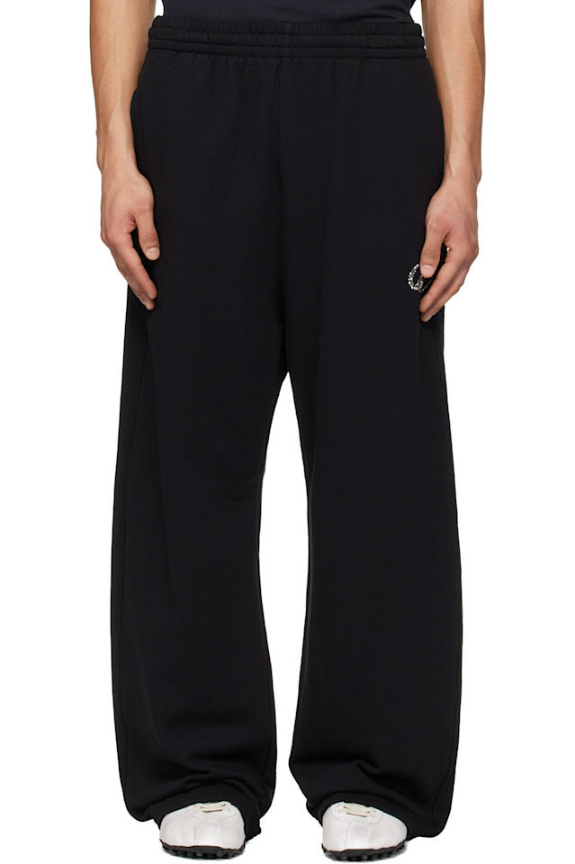 

Спортивные штаны изогнутой формы 'We11Done', черный