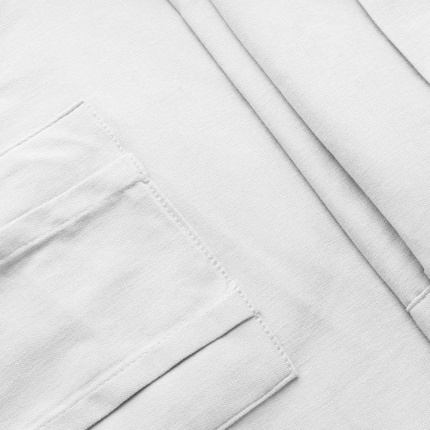 Шорты карго женские, ниже колена, High Waisted, Lightweight, белый — фото 4