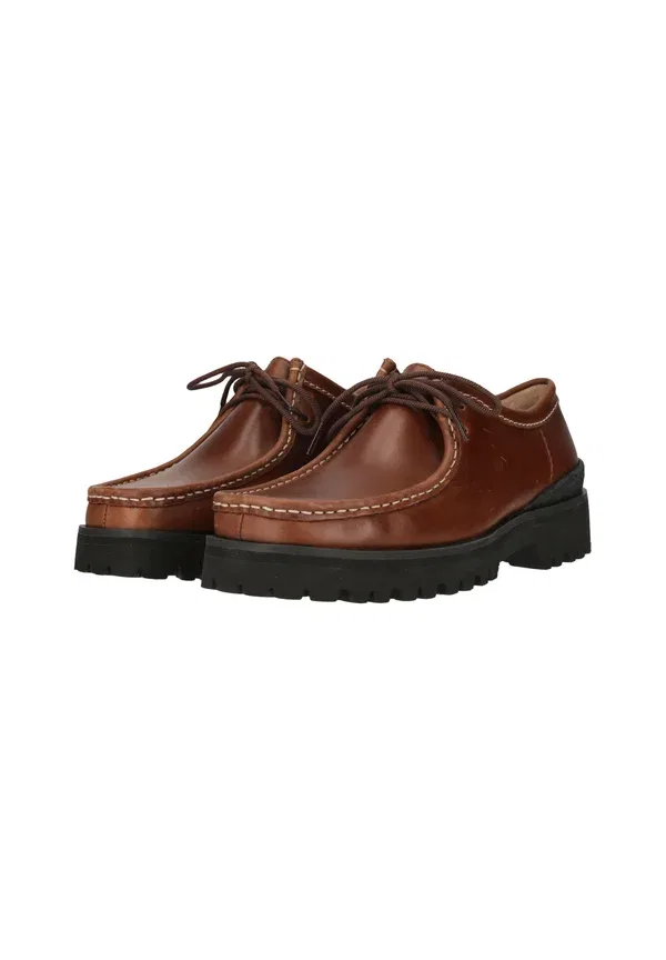 Ботинки повседневные Clarks Originals Walla yukoner, коричневая кожа — фото 2
