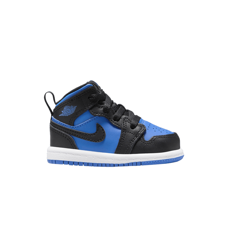 

Кроссовки Air Jordan Air Jordan 1 Mid TD 'Black Royal Blue', синий