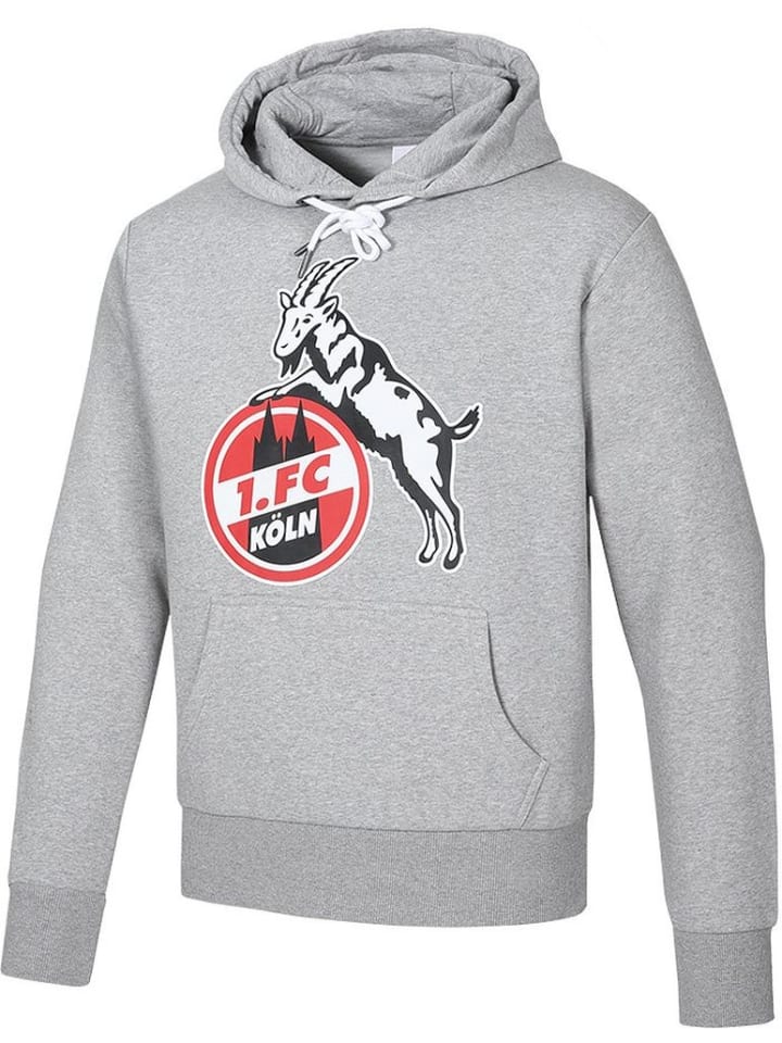 

Толстовка "Hoodie Basic" серого цвета Fußballverein 1. FC Köln