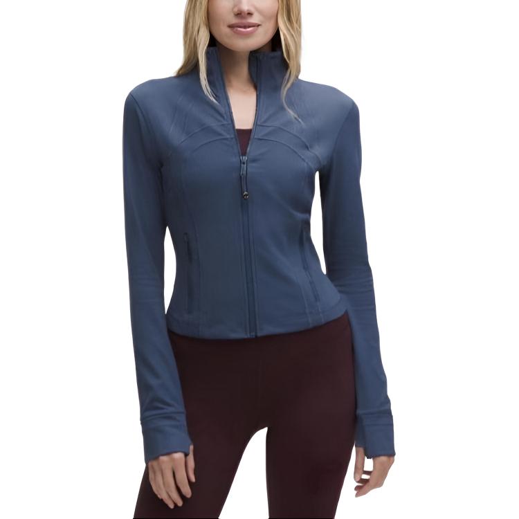 

Женское пальто для йоги Lululemon, twill синий/bltw