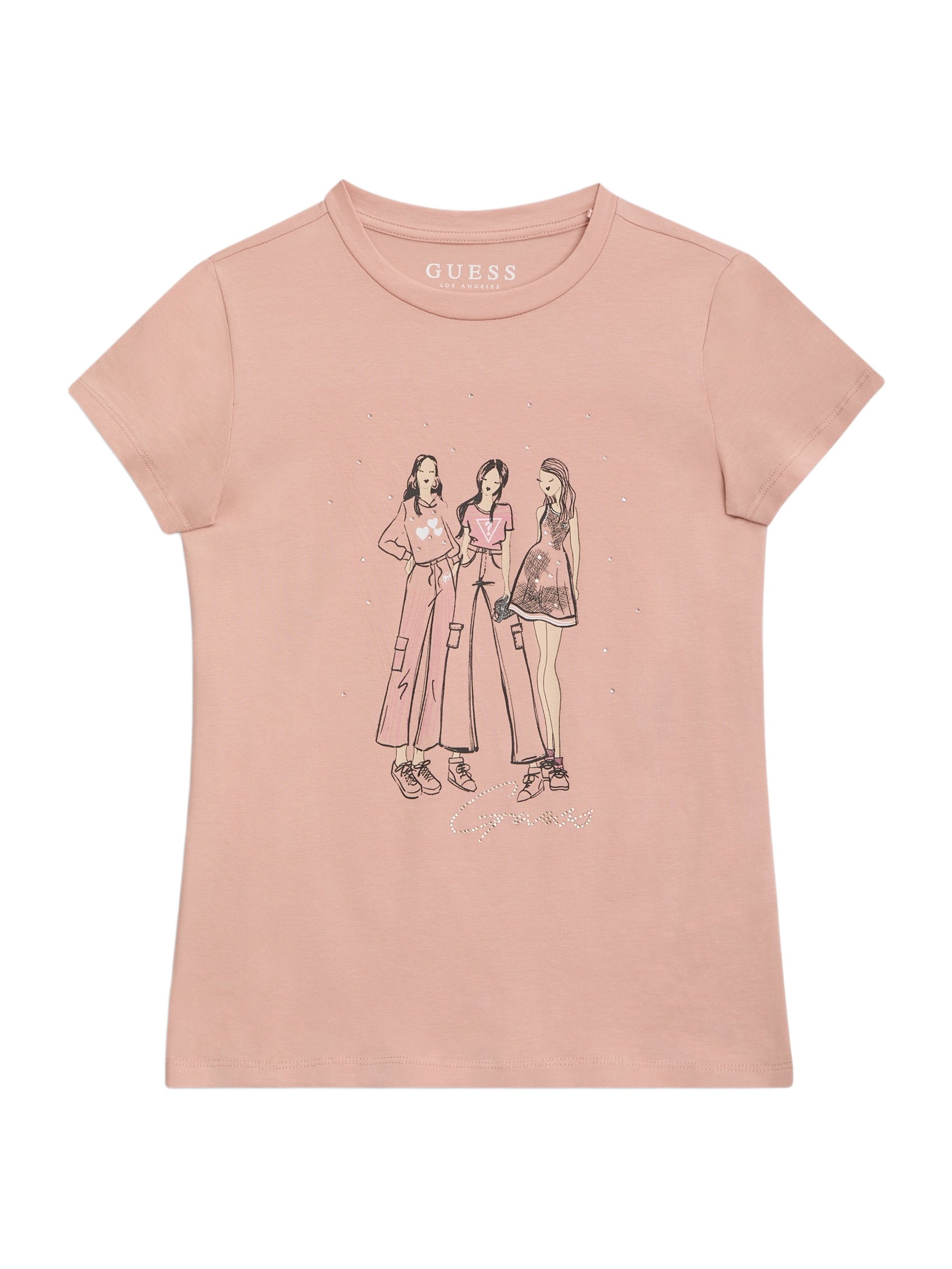 

Футболка Eco Valerie (7-14) Guess Factory, розовый