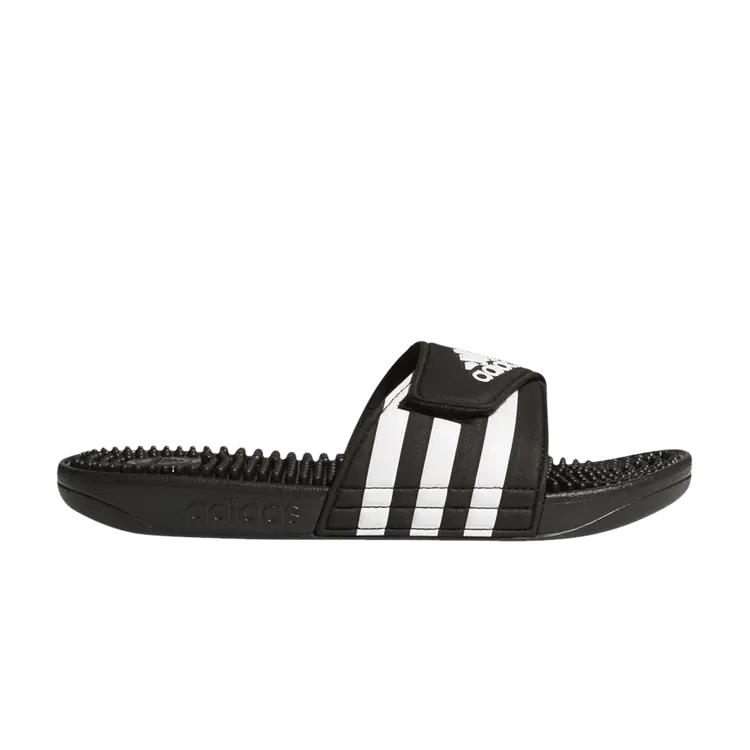 Шлепанцы Wmns Adissage Slides 'Black White', черный