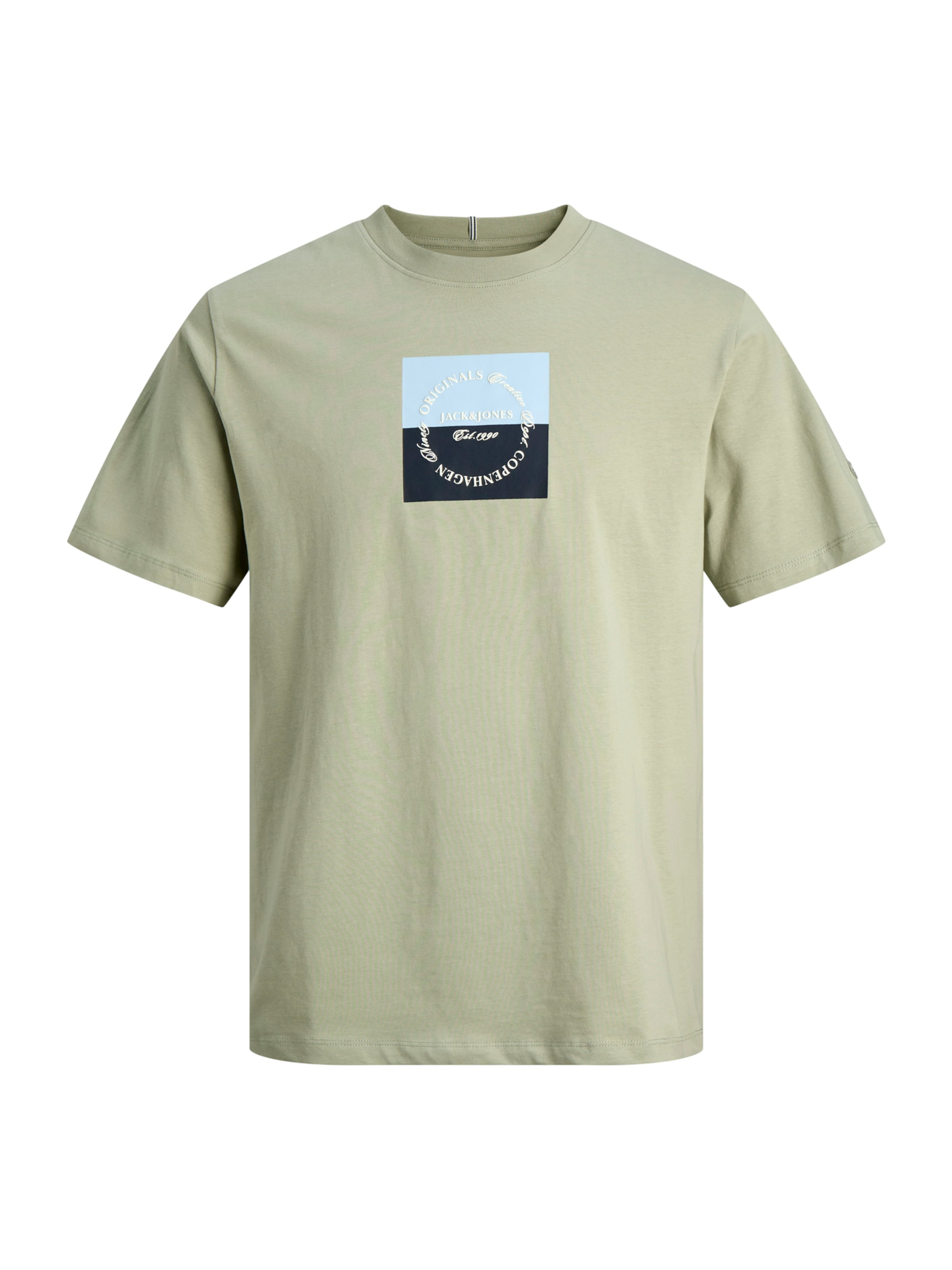 

JACK & JONES Футболка 'JORCATSKILLS' в цвете Khaki