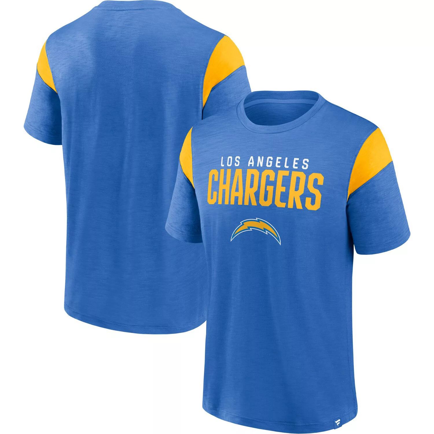 

Мужская футболка с логотипом Powder Blue Los Angeles Chargers Home Stretch Team Fanatics