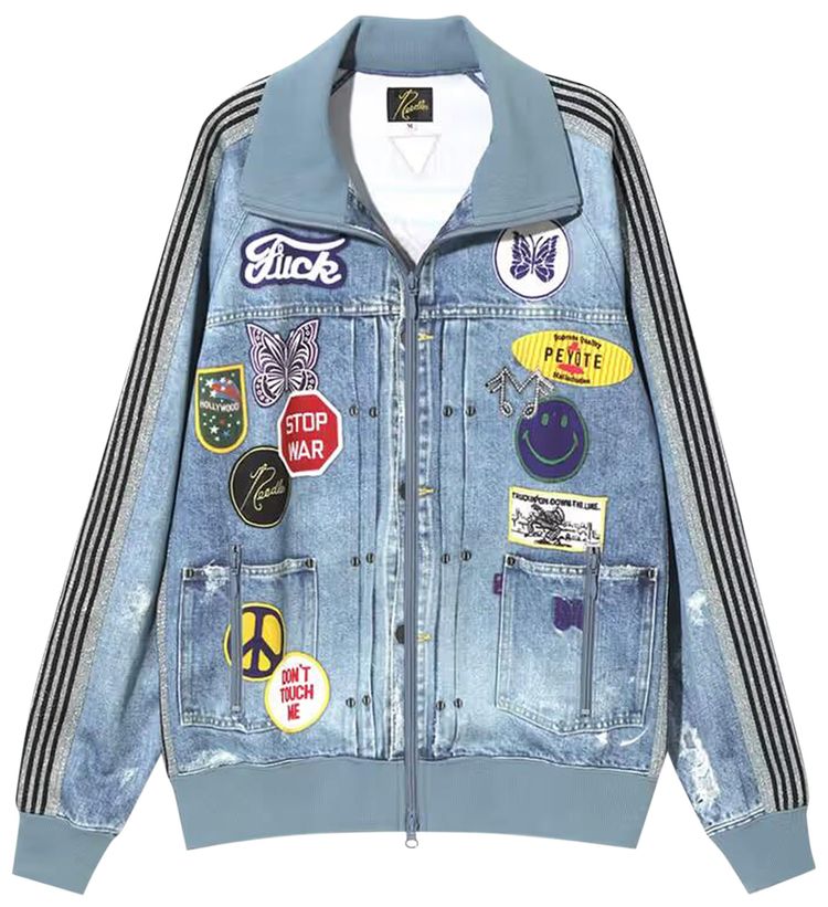 

Куртка Needles x Midnight Studios Track Jacket 'Blue', синий