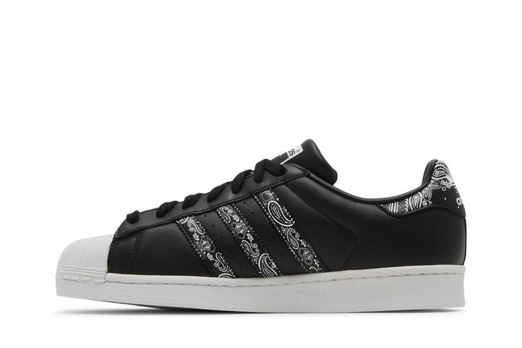 Кроссовки adidas Superstar 'Graffiti', черный — фото 4