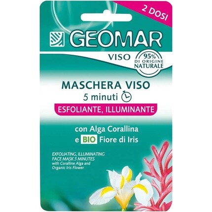 

Отшелушивающая осветляющая маска для лица, Geomar