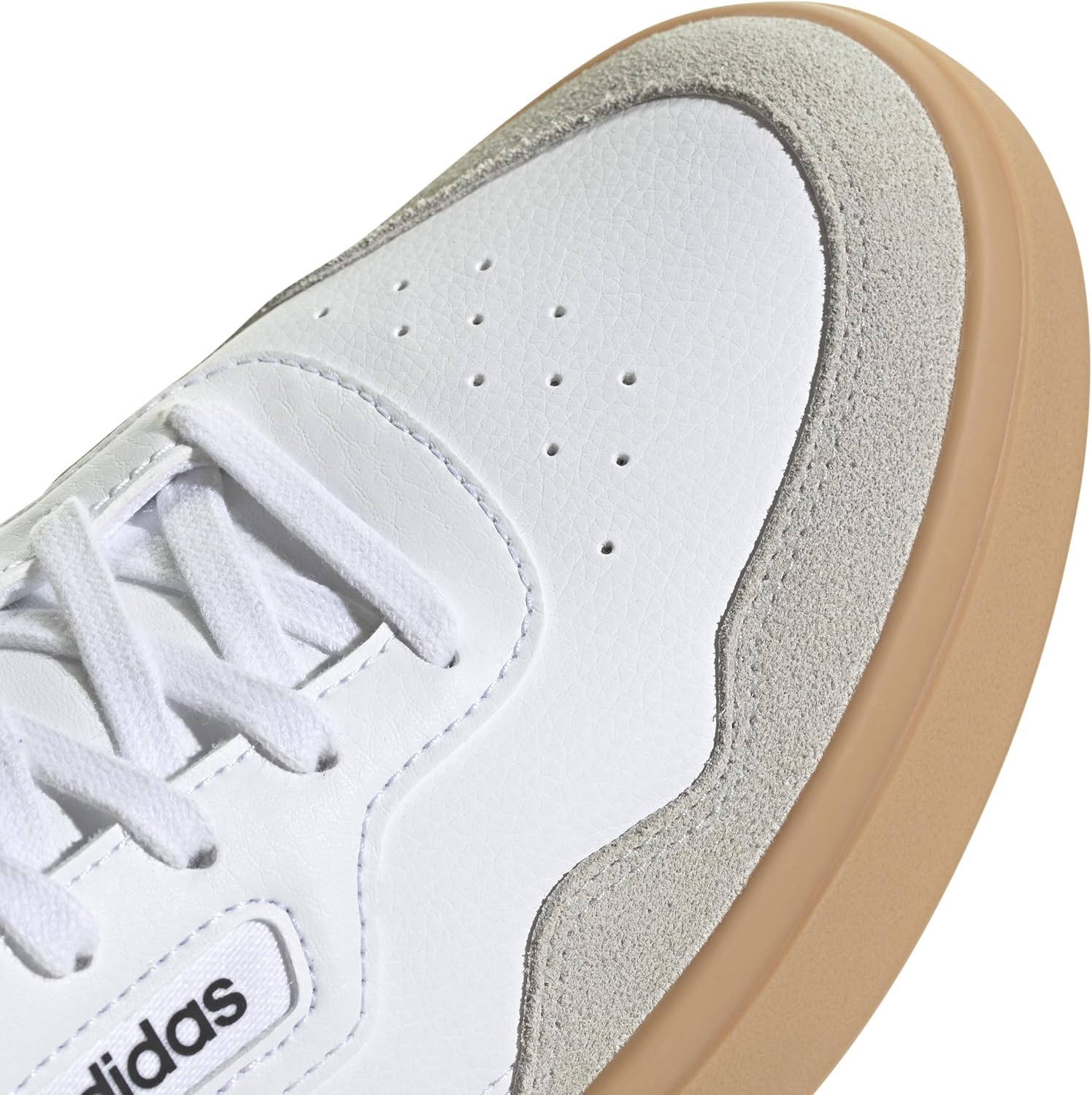 Мужские кроссовки Adidas Park St 2.0, белый/черный/карамельный — фото 4