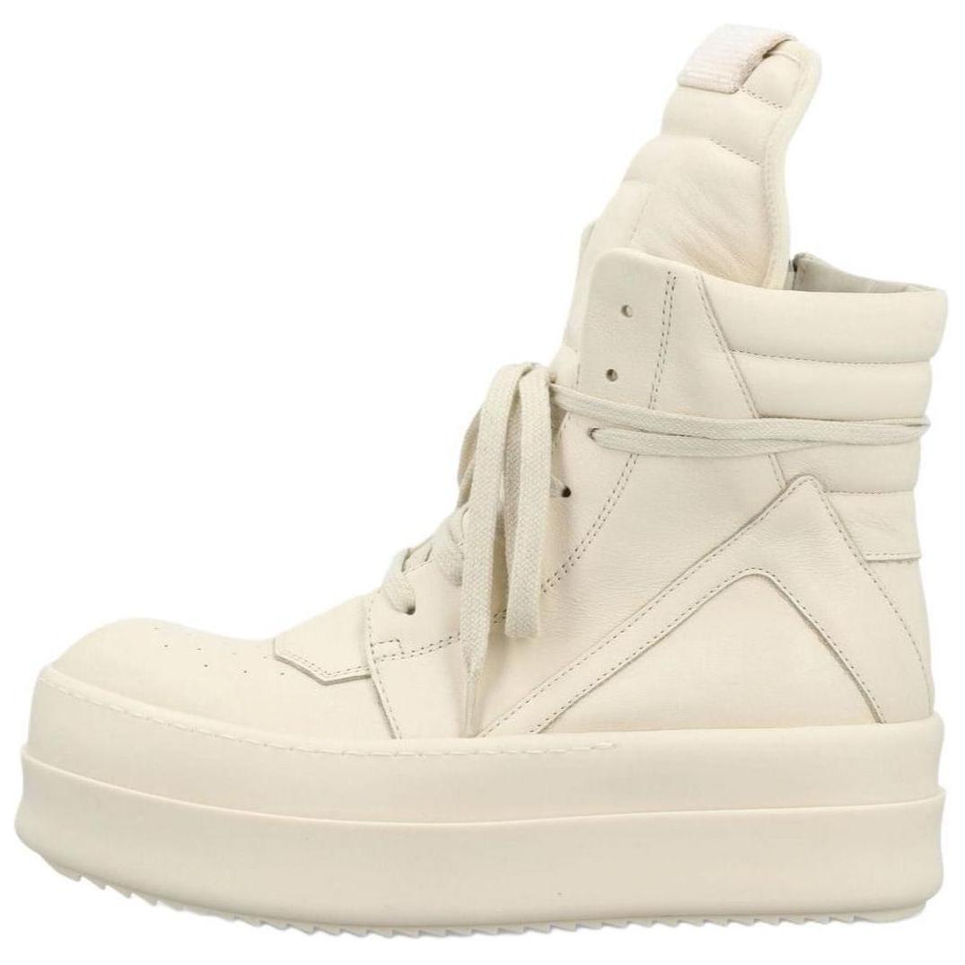 Mega Bumper Geobasket Milk Women's Rick Owens, бежевый